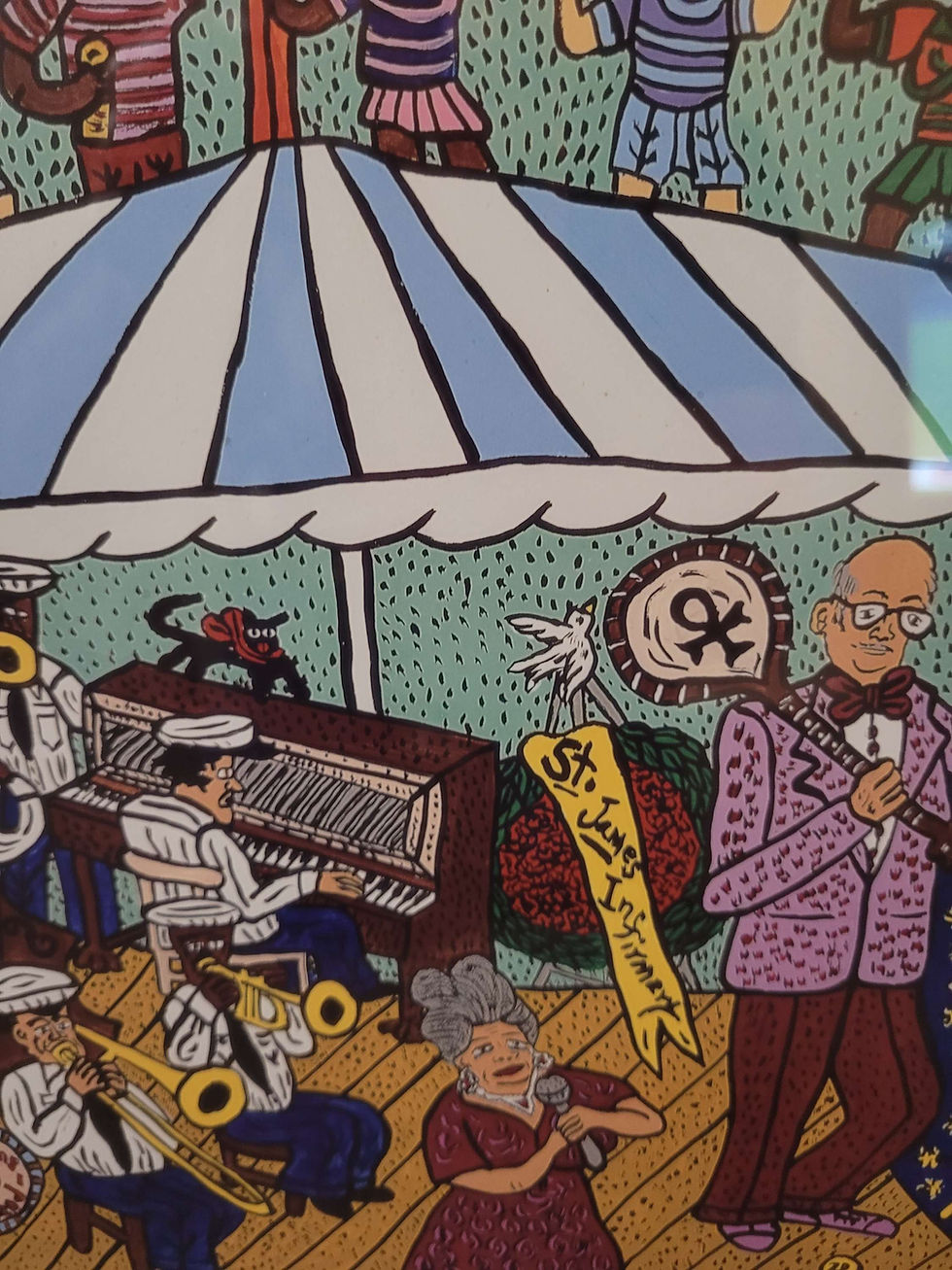 Thumbnail: Bruce Brice limited edition New Orleans framed prints 