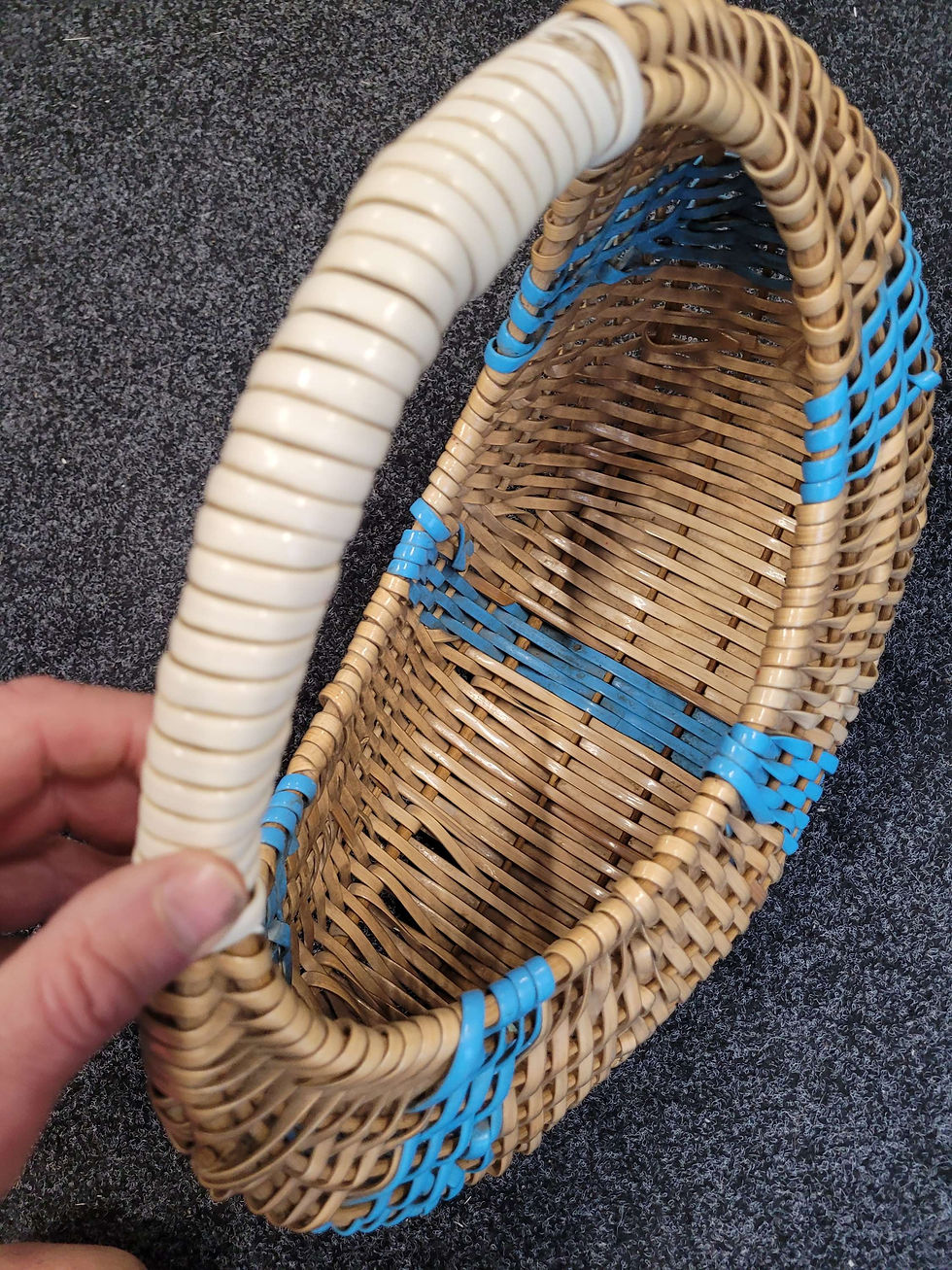 Thumbnail: Retro cane / rattan banana basket