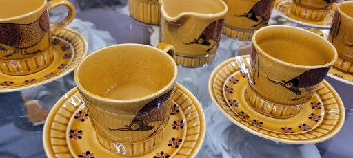 Thumbnail: Palissy "Taurus" coffee set 