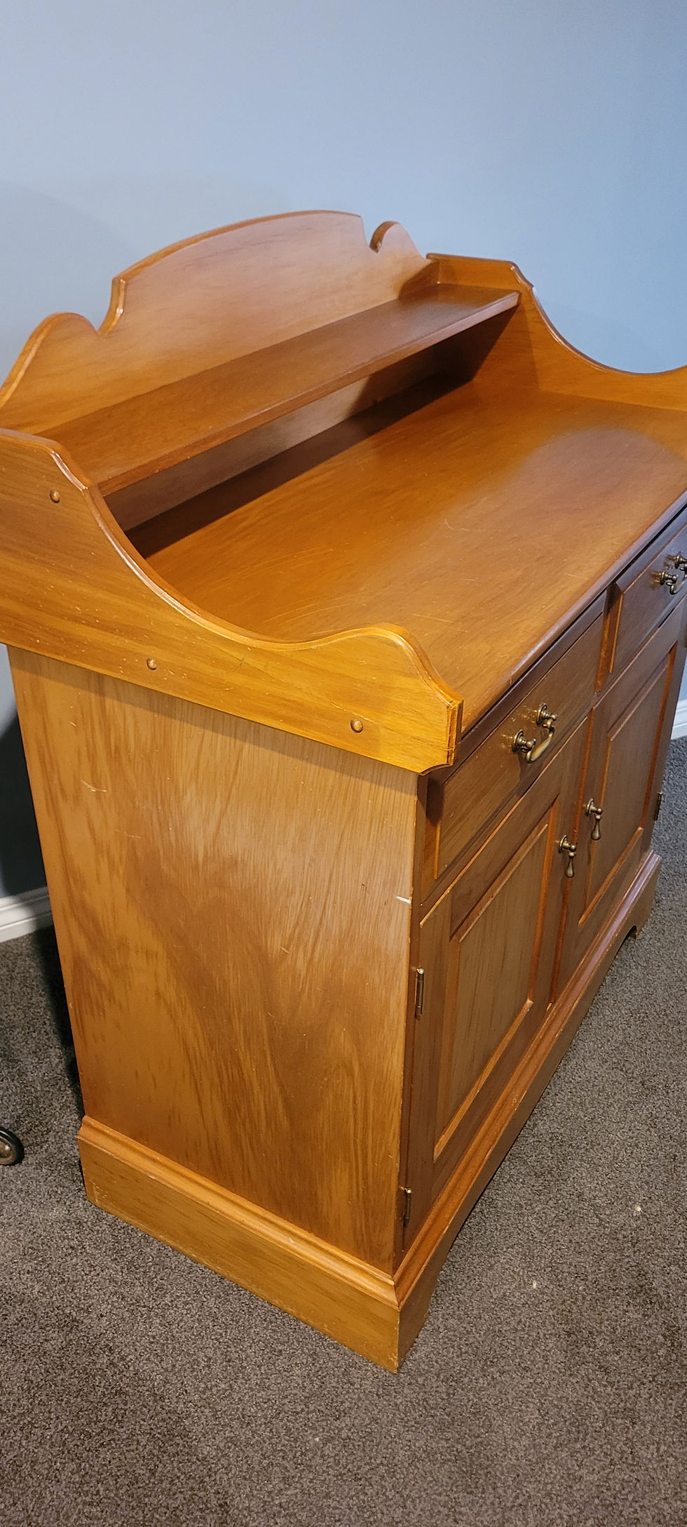 Thumbnail: Lovely Kauri sideboard/ buffet/ cabinet 