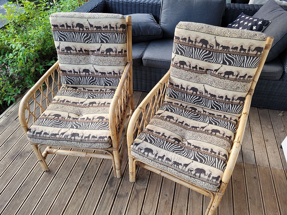 Thumbnail: Cane armchairs 