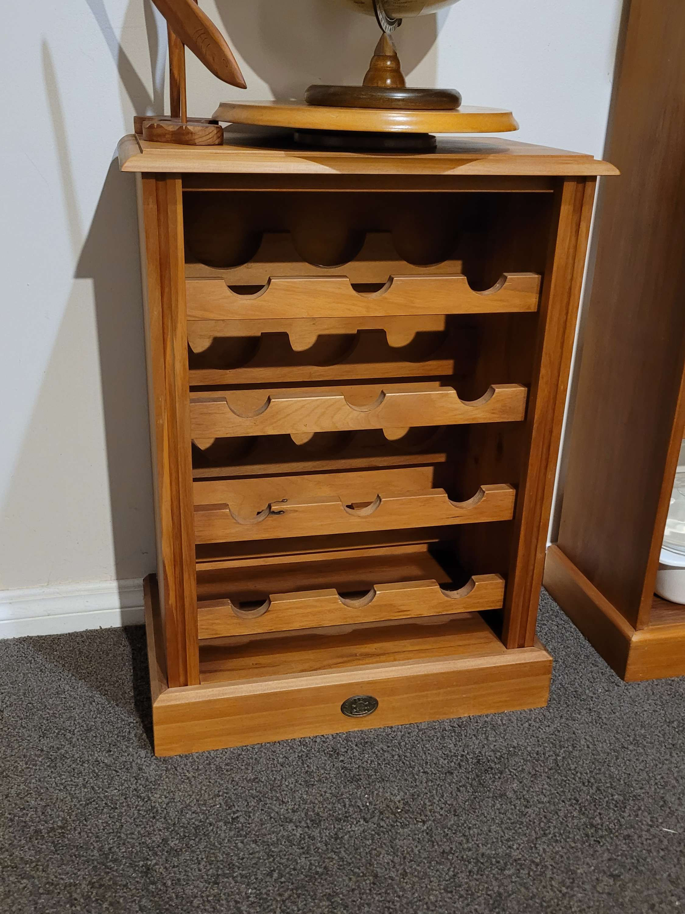 Town and Country NZ brand furniture wine rack 
