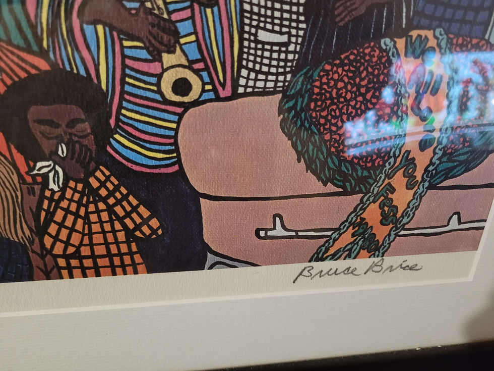 Thumbnail: Bruce Brice limited edition New Orleans framed prints 