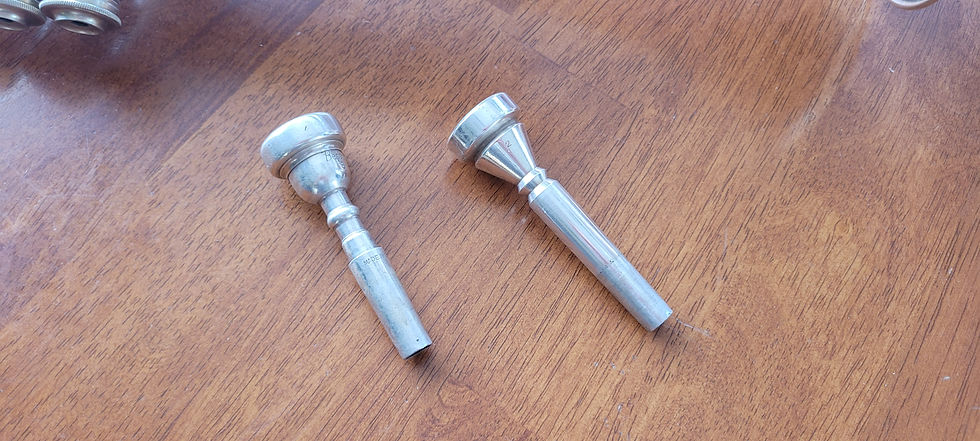 Thumbnail: Vintage Lark Foreign trumpet in hard case 