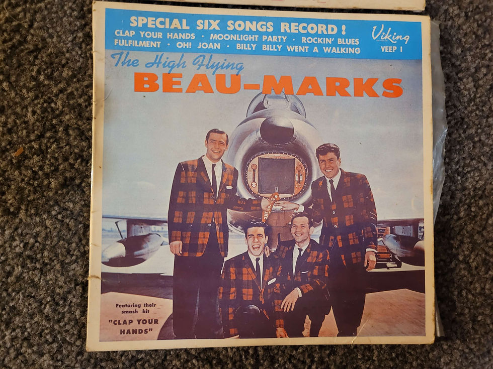 Thumbnail: Nice vinyl LPs and 45s Beatles and NZ groups 