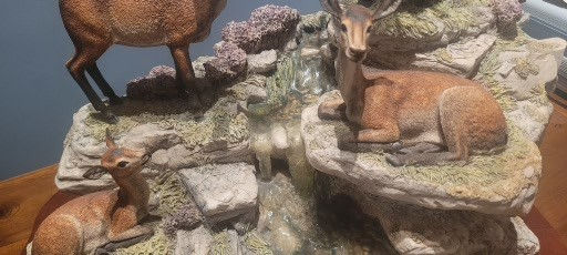 Thumbnail: Amazing collection of Border Fine arts Deer statues and scenes 