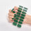 Thumbnail: Glittering Sparkly Nail Art Stickers - Shimmering Full Coverage for Women - Self