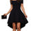 Thumbnail: Off Shoulder Elegant Dress, Solid Slim Dress For All Season, Women's Clothing Fo