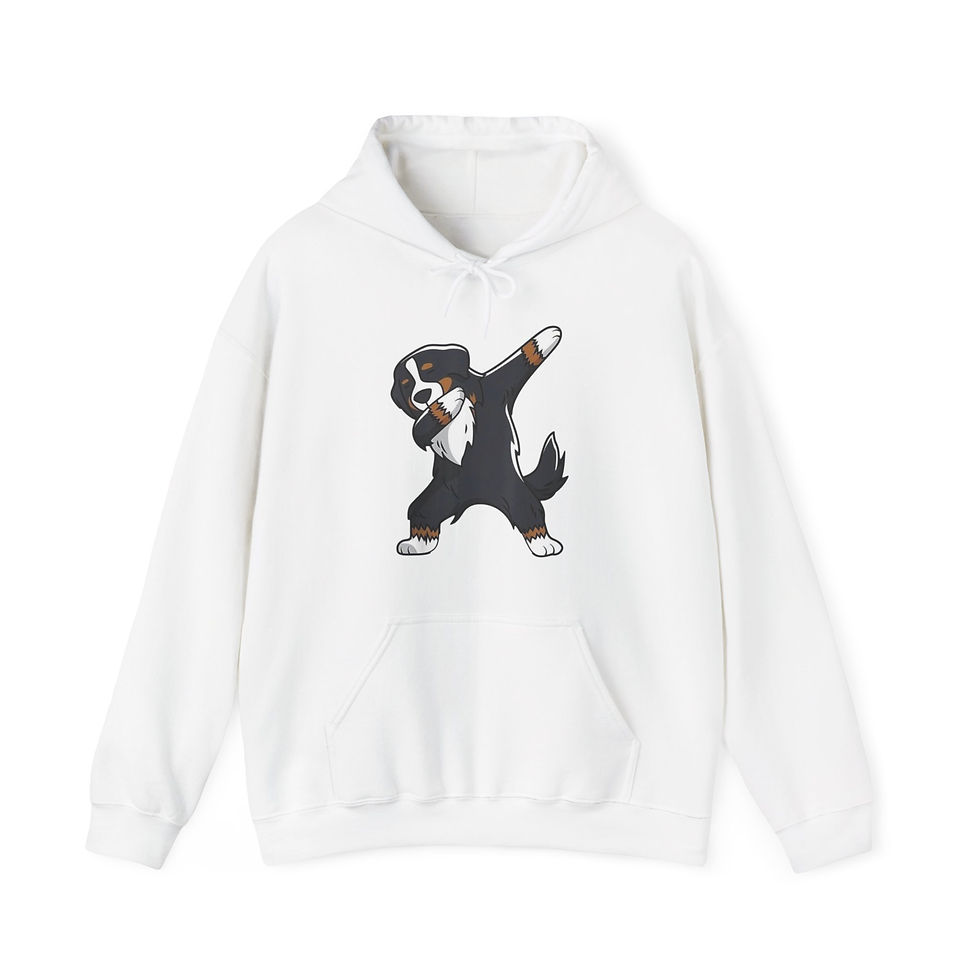 Thumbnail: Bernese Mountain Dog Dabbing Hoodie