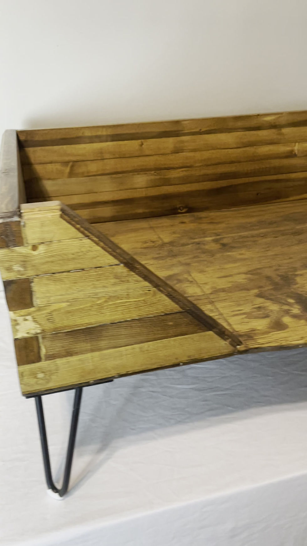 Thumbnail: Rustic Reclaimed Wood Dog Bed