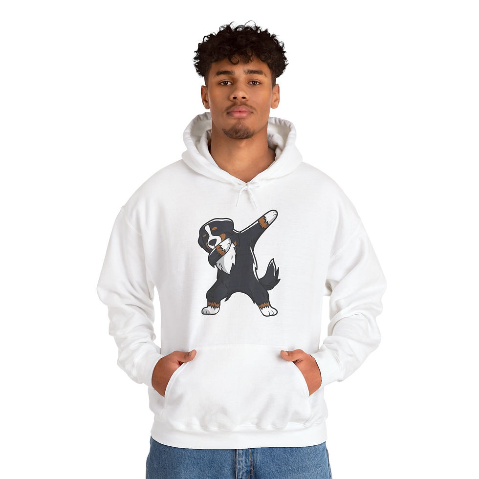 Thumbnail: Bernese Mountain Dog Dancing Hoodie