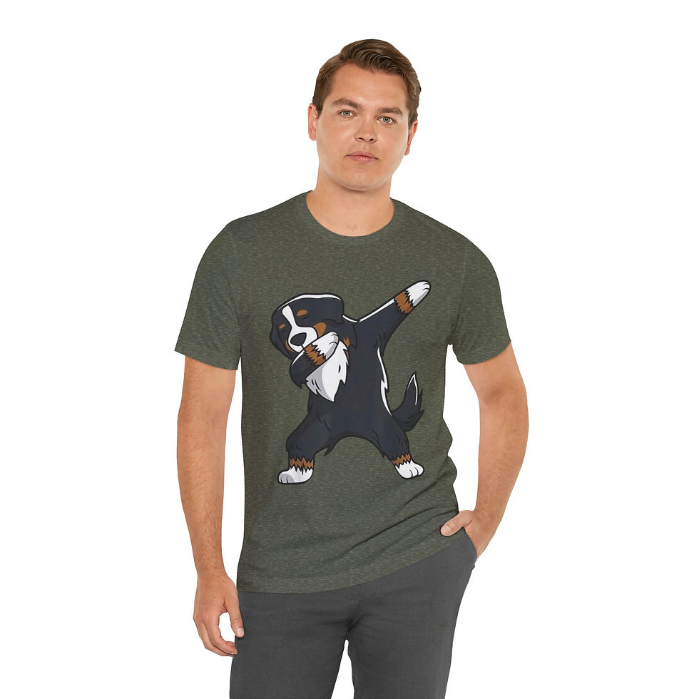 Thumbnail: Dabbing Bernese Mountain Dog Tee
