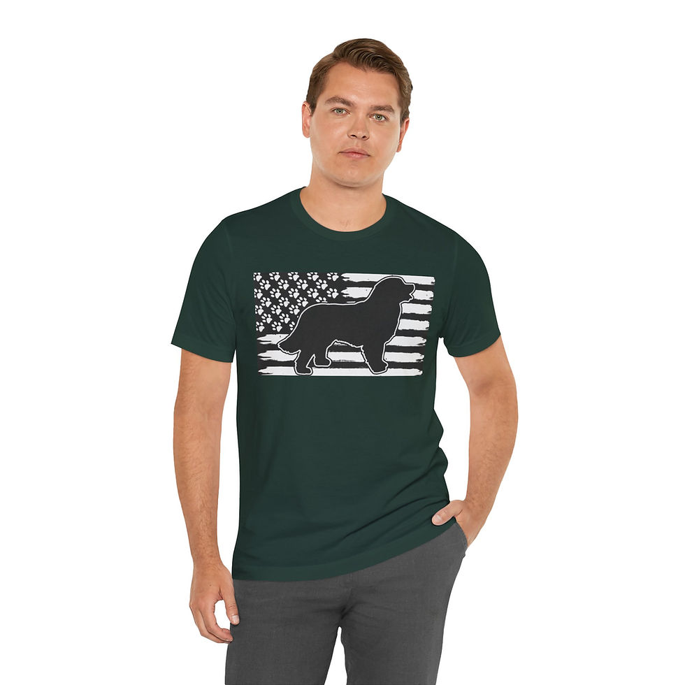 Thumbnail: Dog Bone American Flag Tee