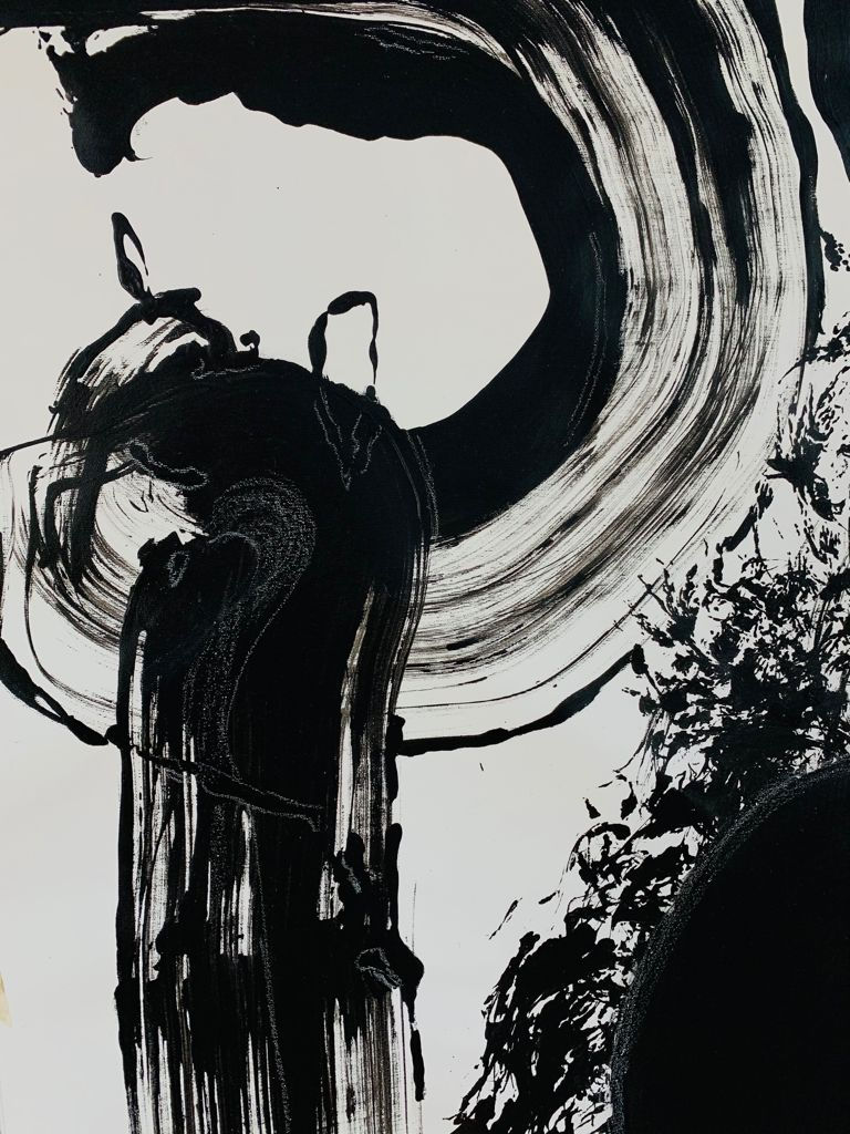 Thumbnail: Night falls VII and VIII. 90cmx160cm