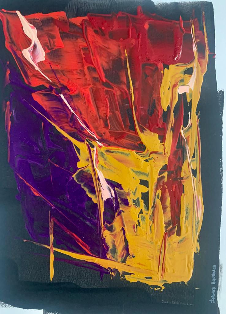 Lights in the night I y II. 42cm x 52cm