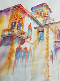 Ca_ d_Zan watercolor art by Linda Wokoun artist.jpeg