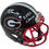 Thumbnail: Brock Bowers Signed Georgia Riddell Black Mini Helmet | Insc | Beckett COA