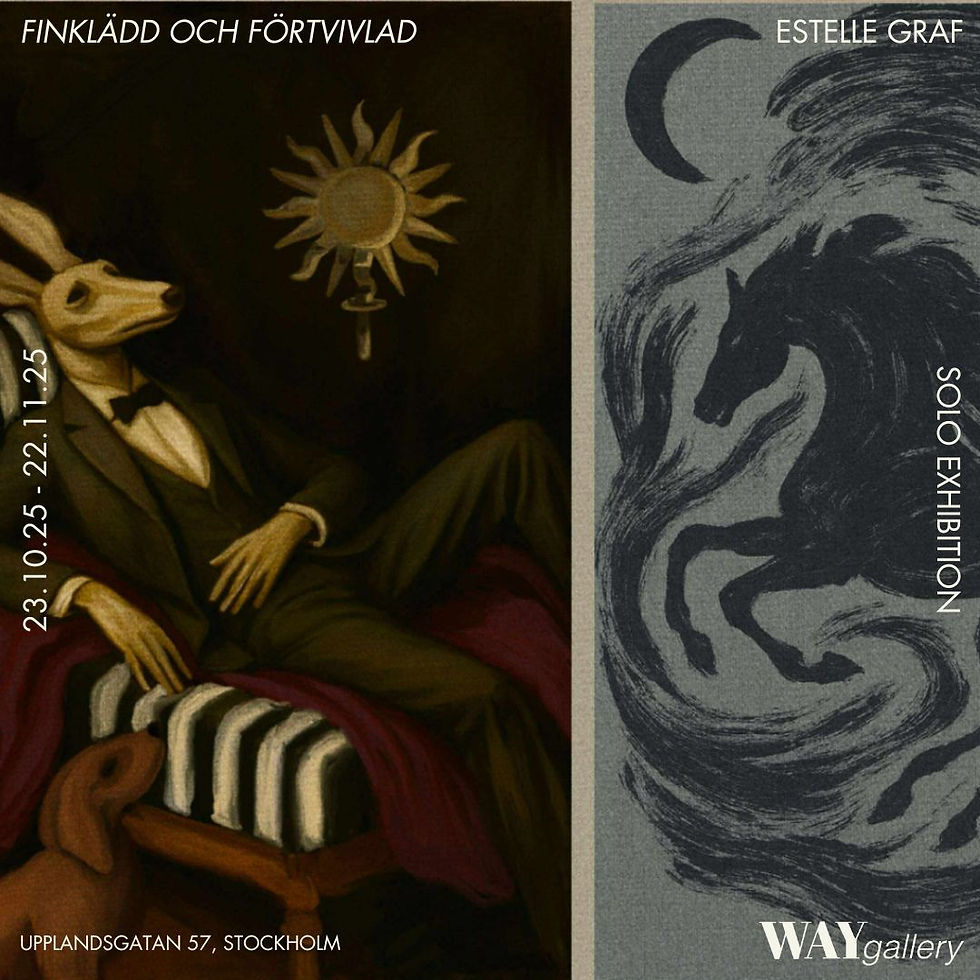 Finklädd och förtvivlad