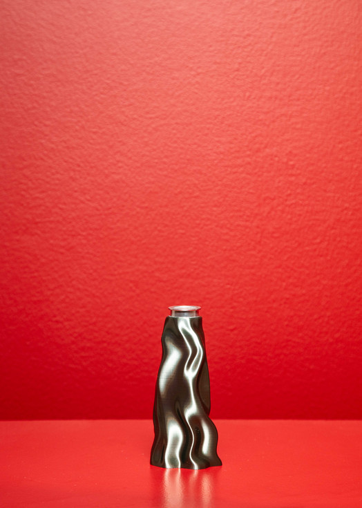 Green Metallic 3D Candle holder