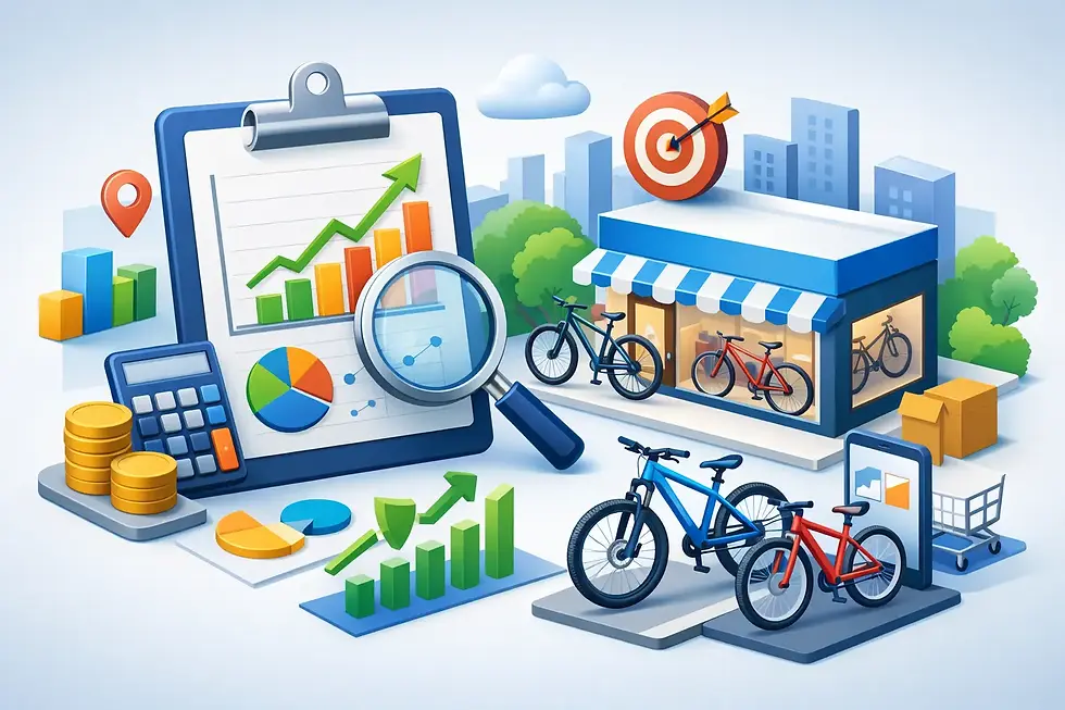 Prévisions d’achat magasin vélo fiables