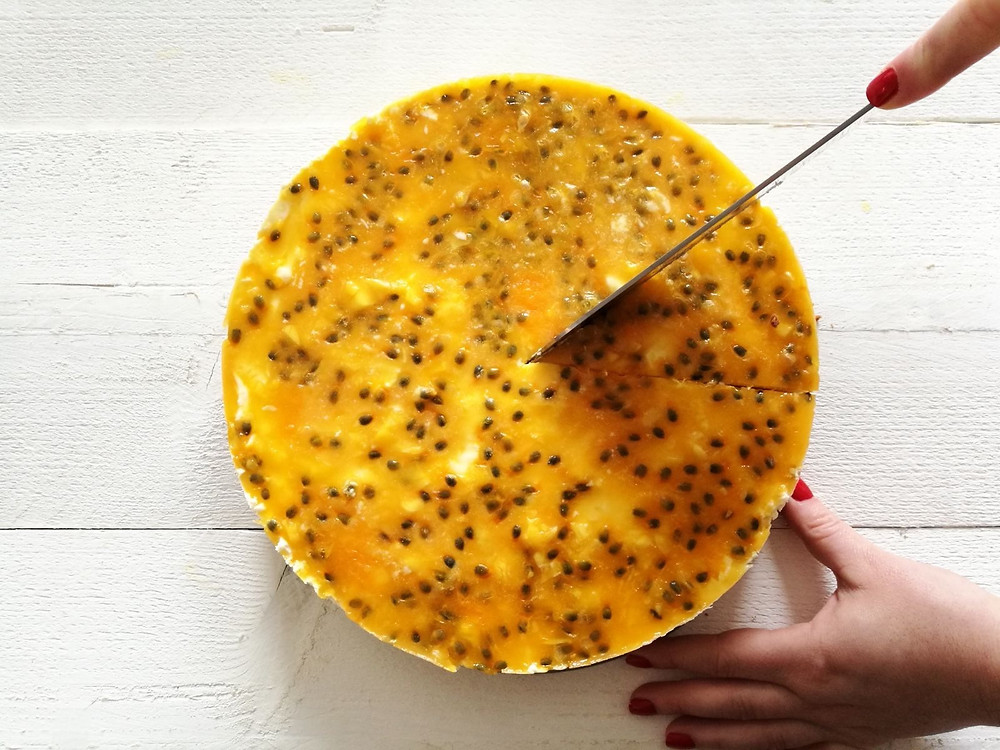 No bake passievruchttaart