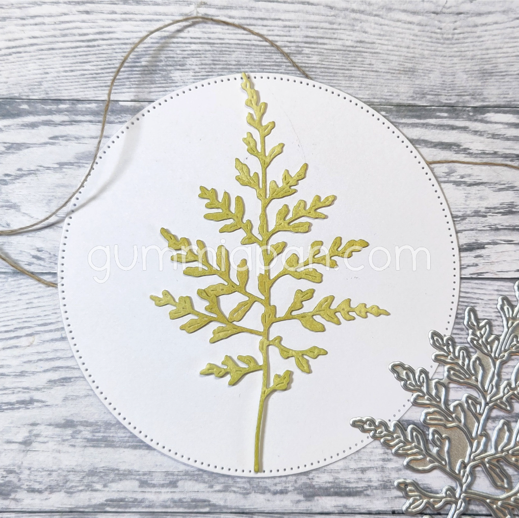 Stanzform von Gummiapan: Grosser Zweig