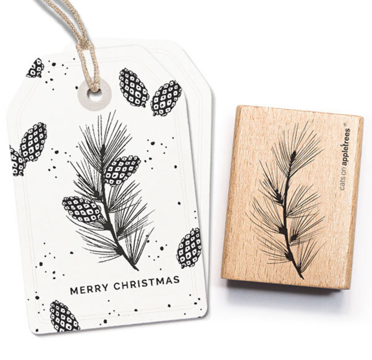 Stempel cats on appletrees: Kiefernzweig