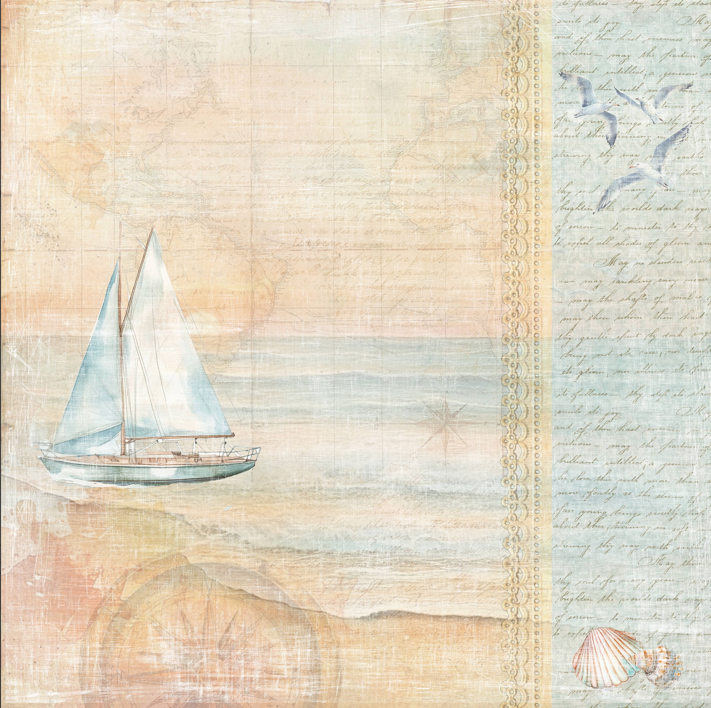 RePrint: Design Papier: The Beach Seaside