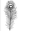 Miniaturbild: Stempel Pfauenfeder 2 von Inbox 8x4cm