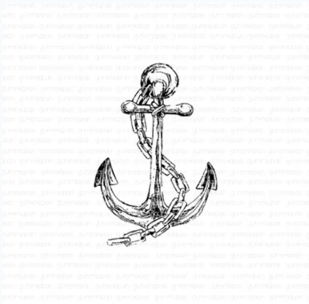 Stempel von Gummiapan: Anker