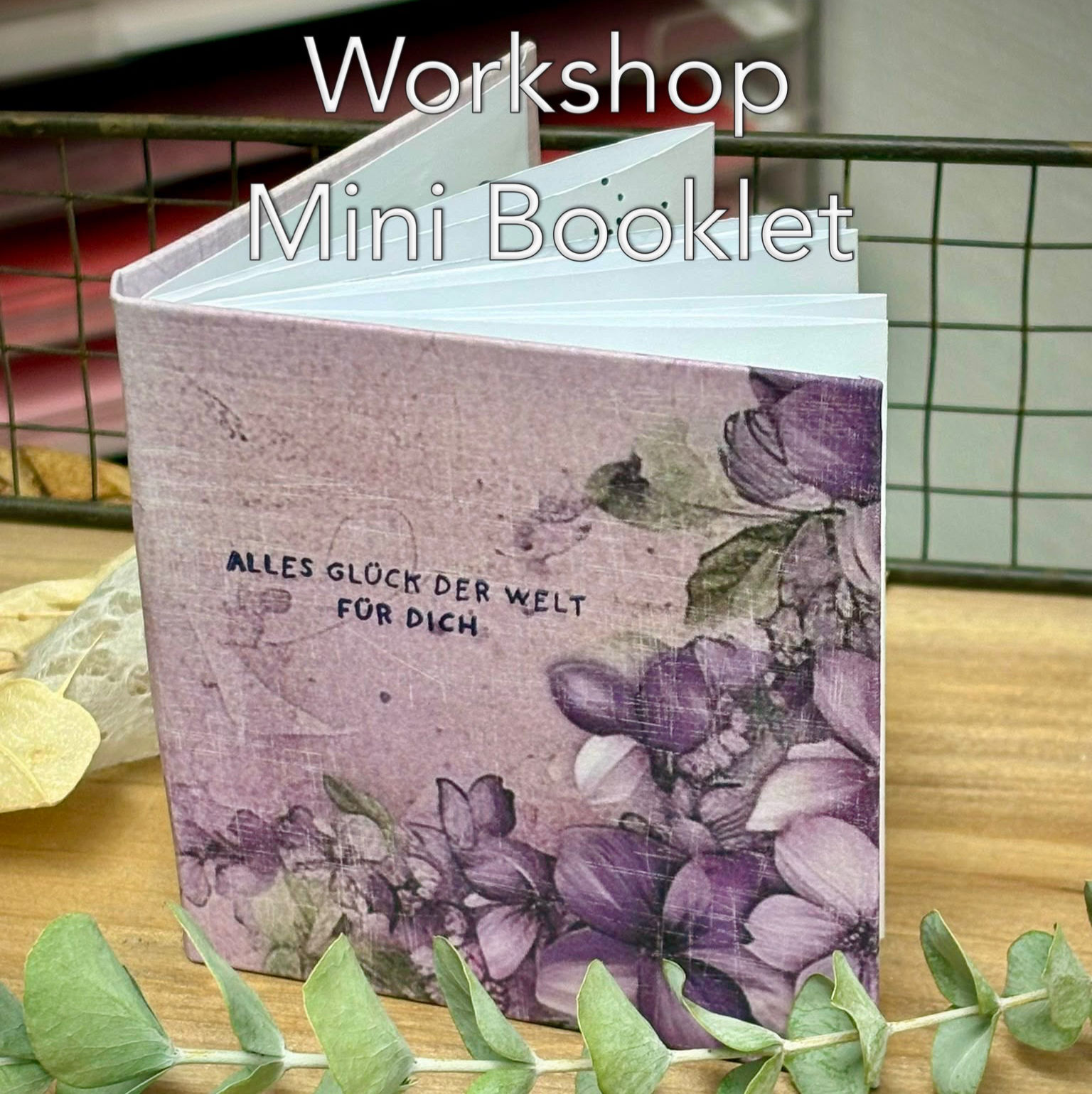 Workshop: Mini Booklet oder Weihnachtskarten mit Stempeln von Cats.. 30.10.26 NM