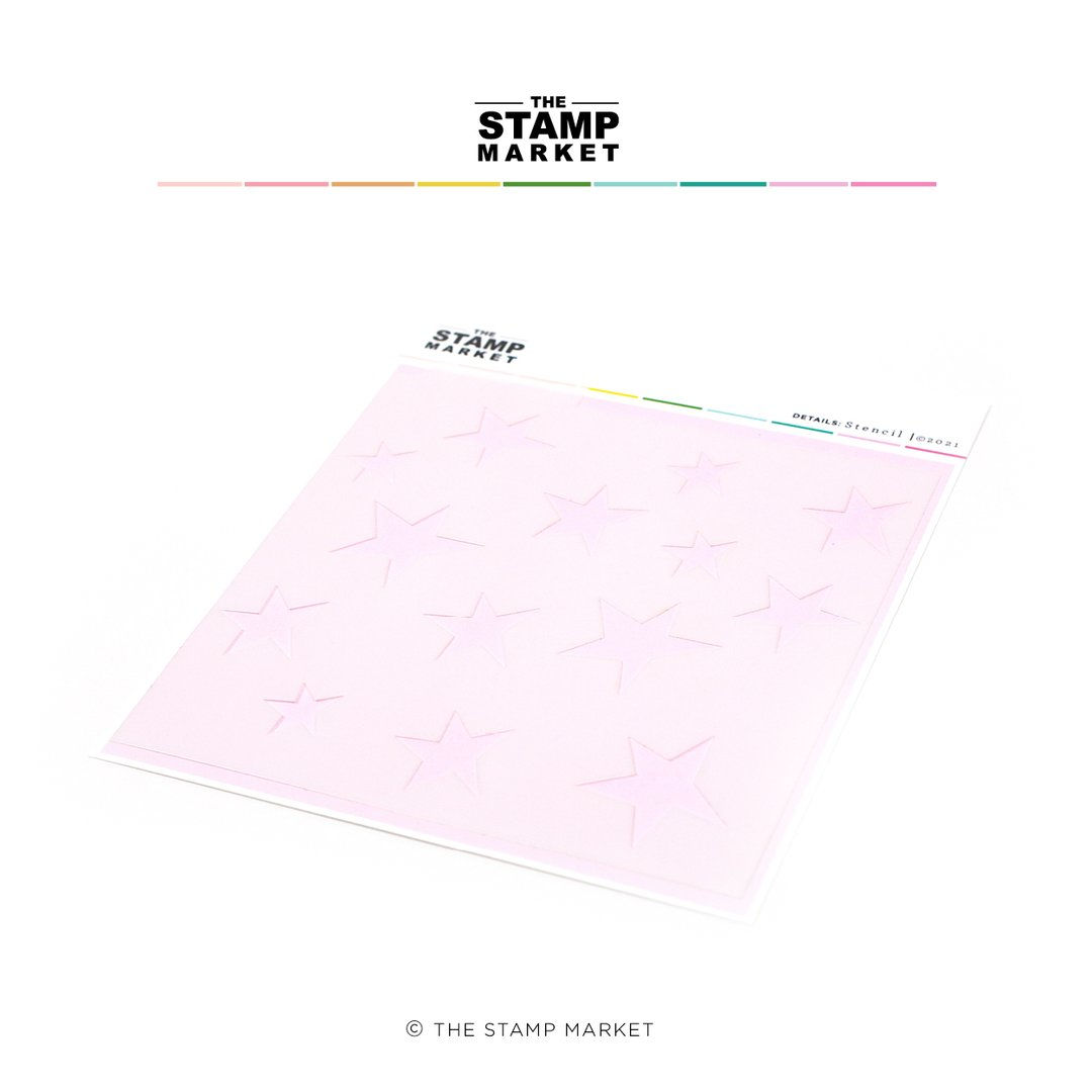 Schablone Sterne von The Stamp Market