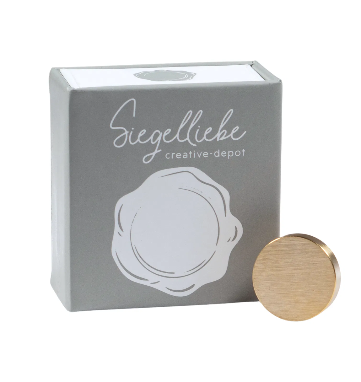 Creative Depot: Siegelkopf - Blanko 2 cm - Siegelliebe