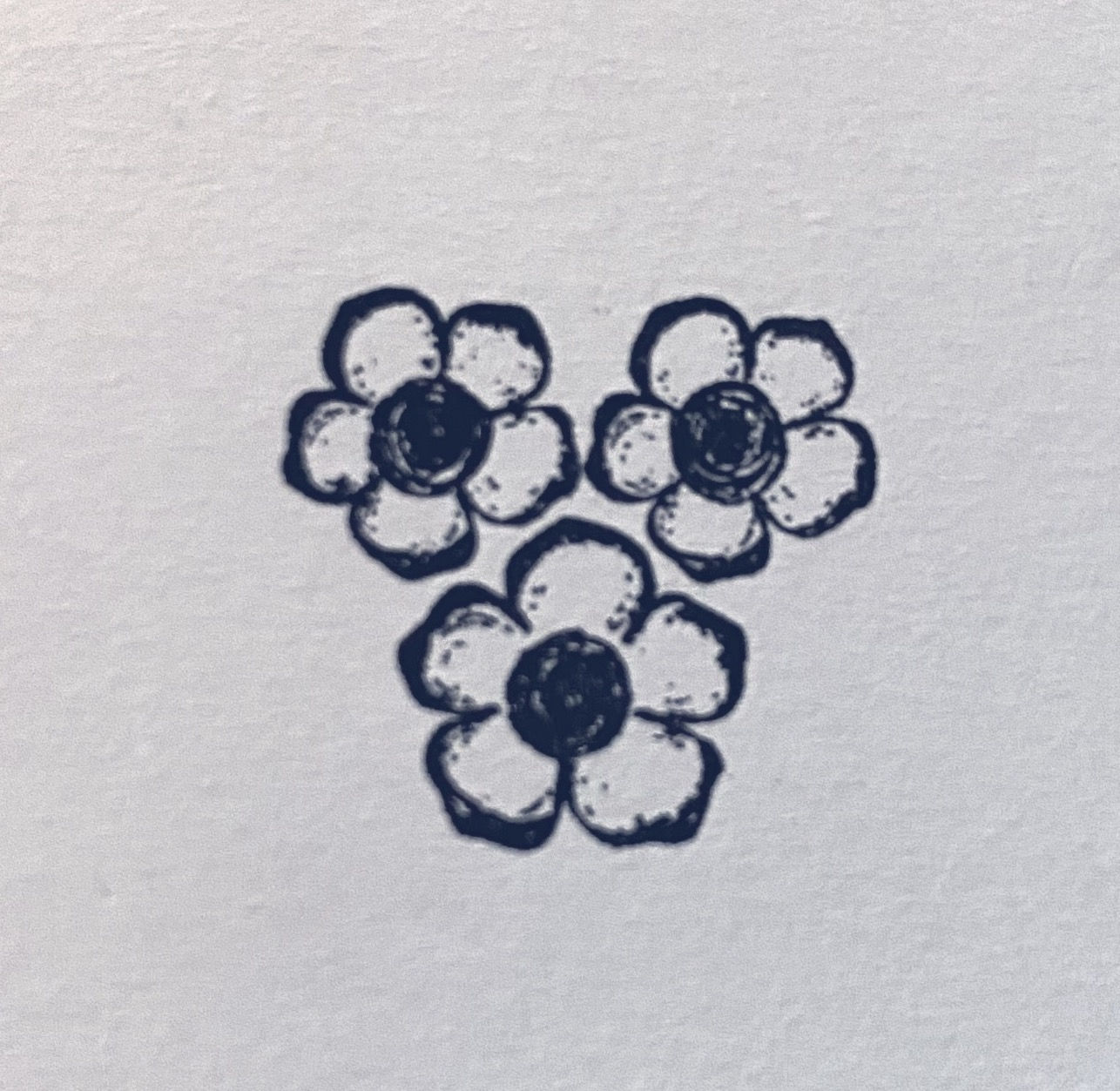 Stempel Kirschblüte Trio von Inbox