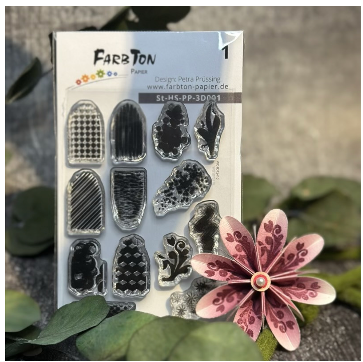 Farbton: Stempelset zu Handstanzer Blume