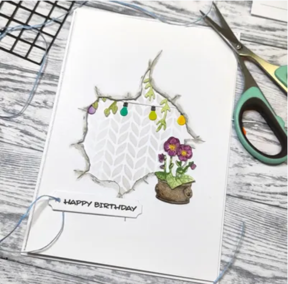 Stanzform von Gummiapan: Papierloch