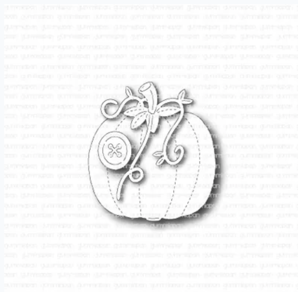 Stanzform von Gummiapan: Stitched Pumpkin