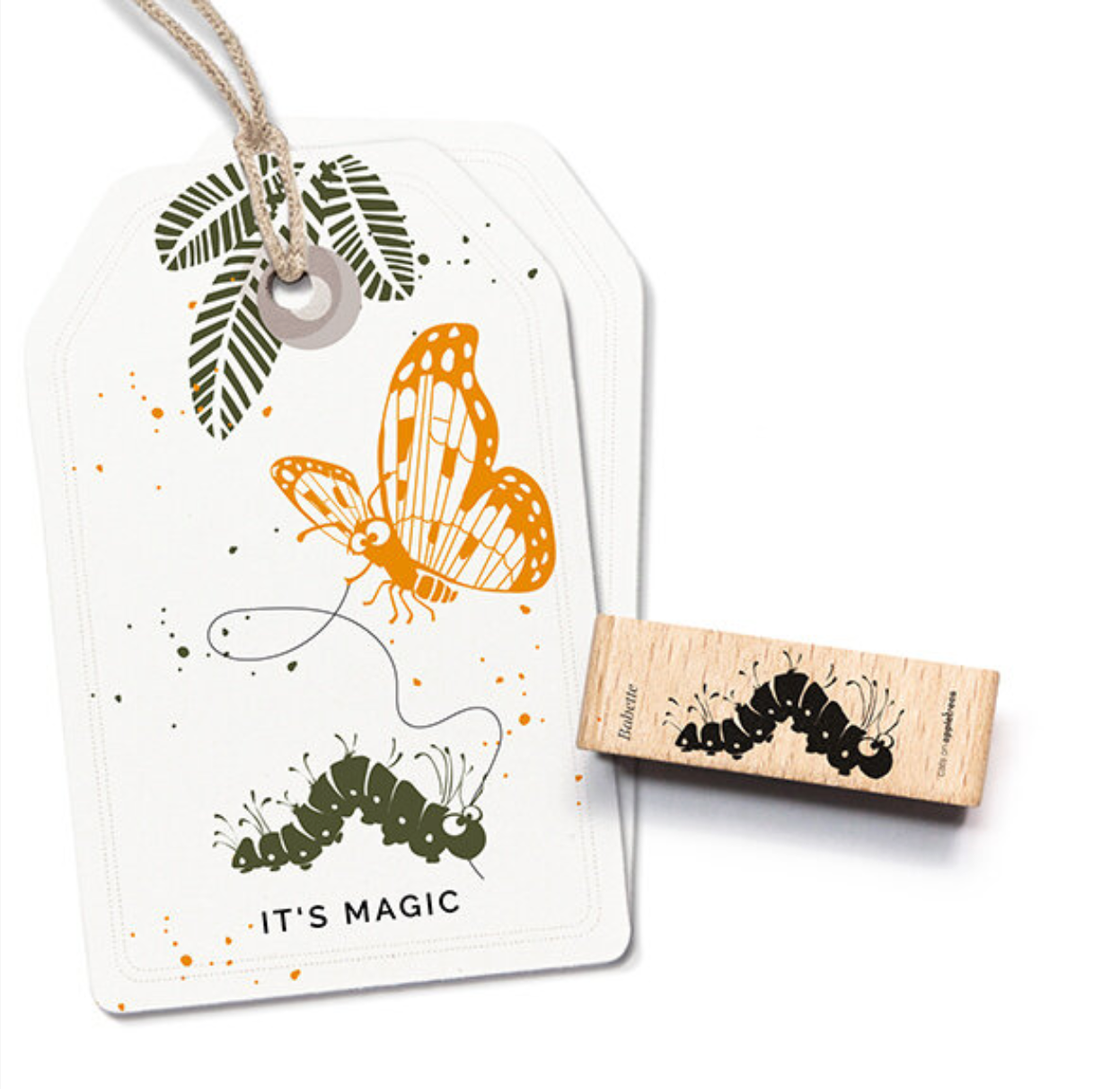 Stempel cats on appletrees: Raupe Babette