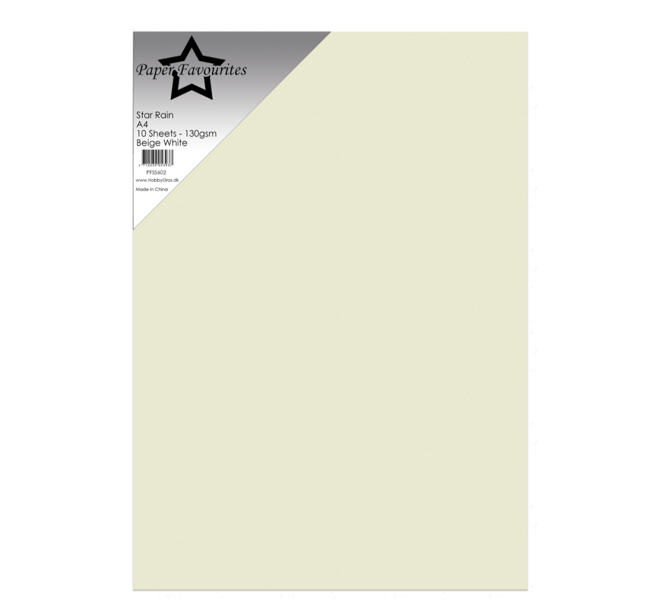 Paper Favourites: Pearl Paper Beige White   130gsm
