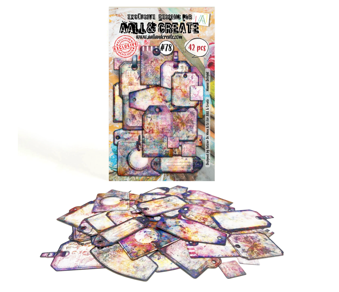 AALL & CREATE Stanzteile: Mauve Delight