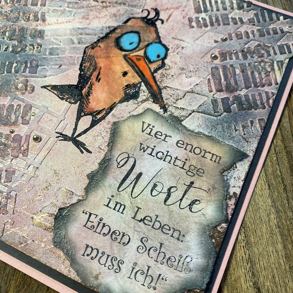 Miniaturbild: Stampers Anonymous BIRD CRAZY von Tim Holtz