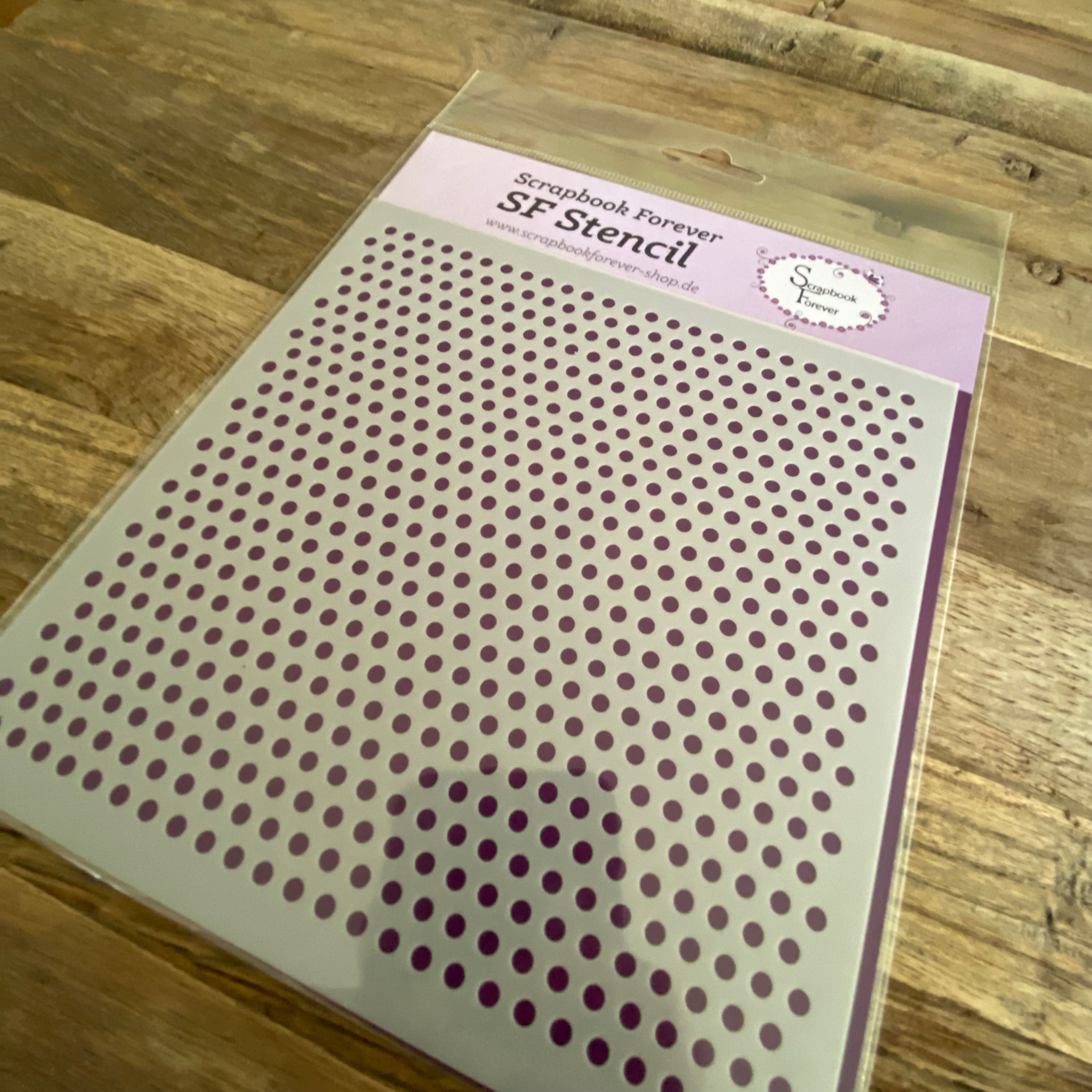 SF Stencil Hintergrund Punkte