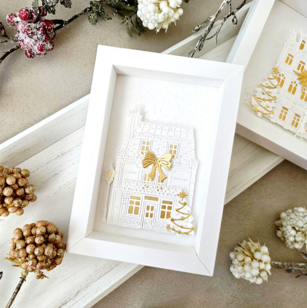 Miniaturbild: Charlie und Paulchen: Stanzformen Shadowbox-Rahmen
