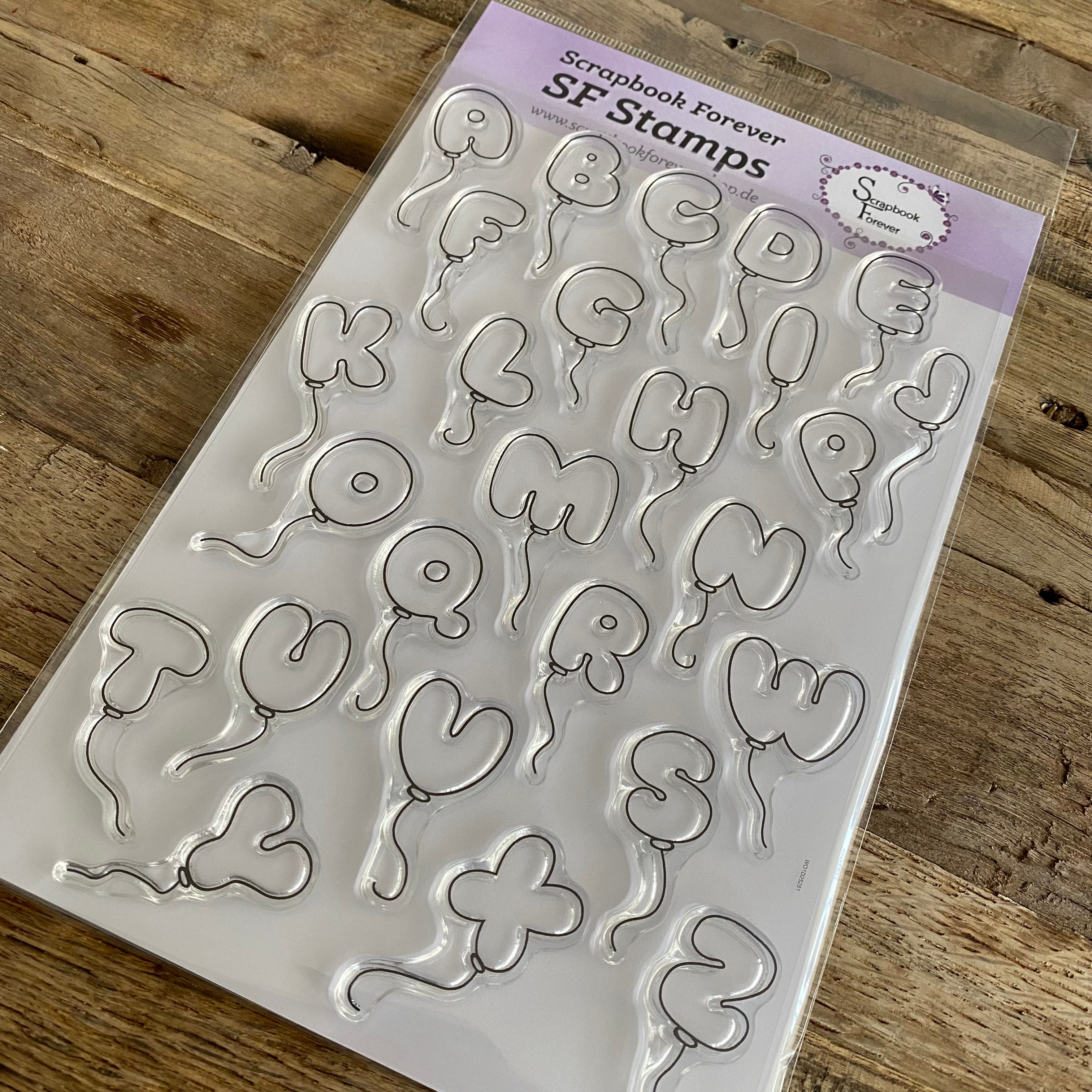 SF Stamps Luftballons ABC (A5)