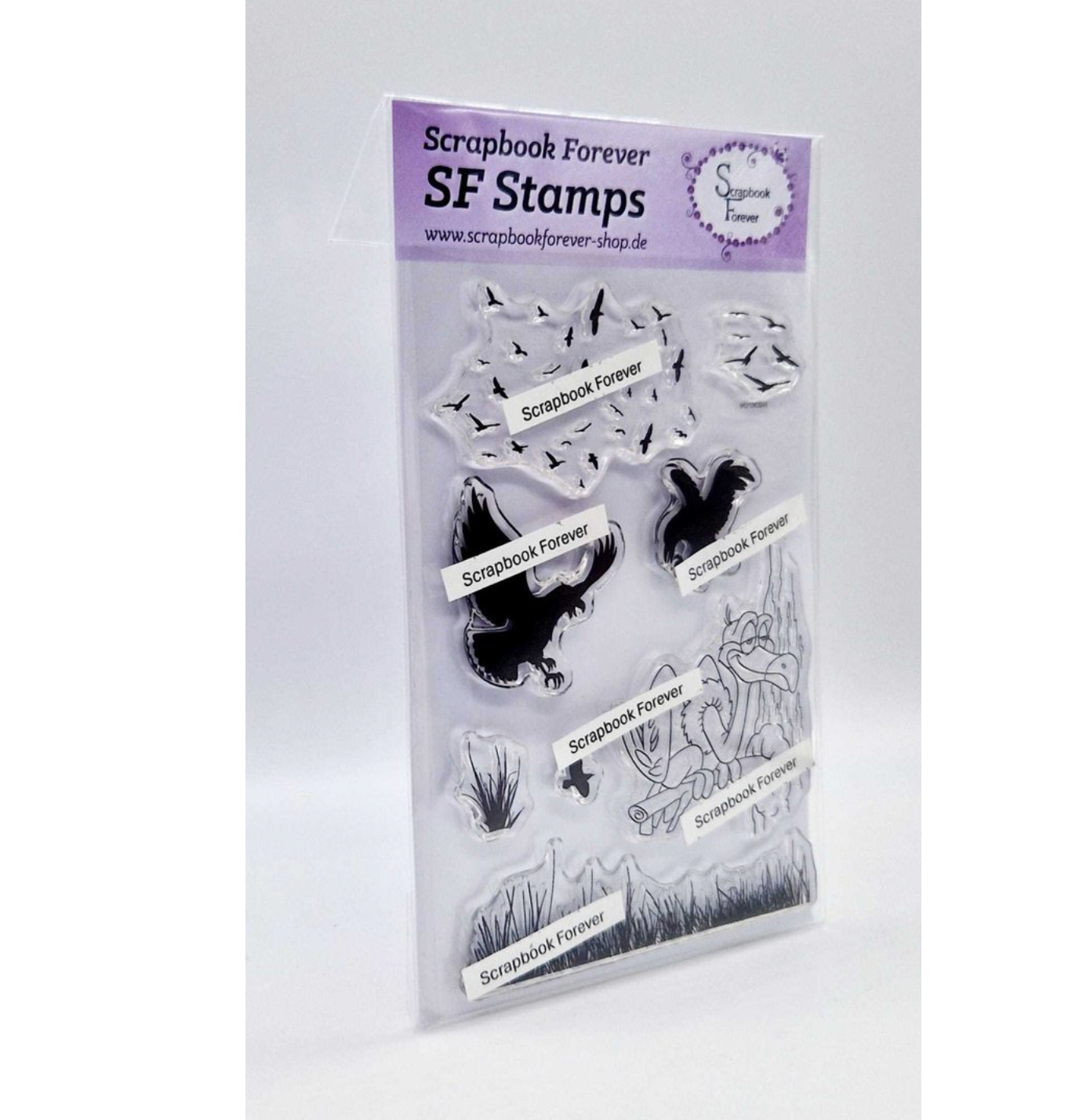 SF Stamps Greifvogel