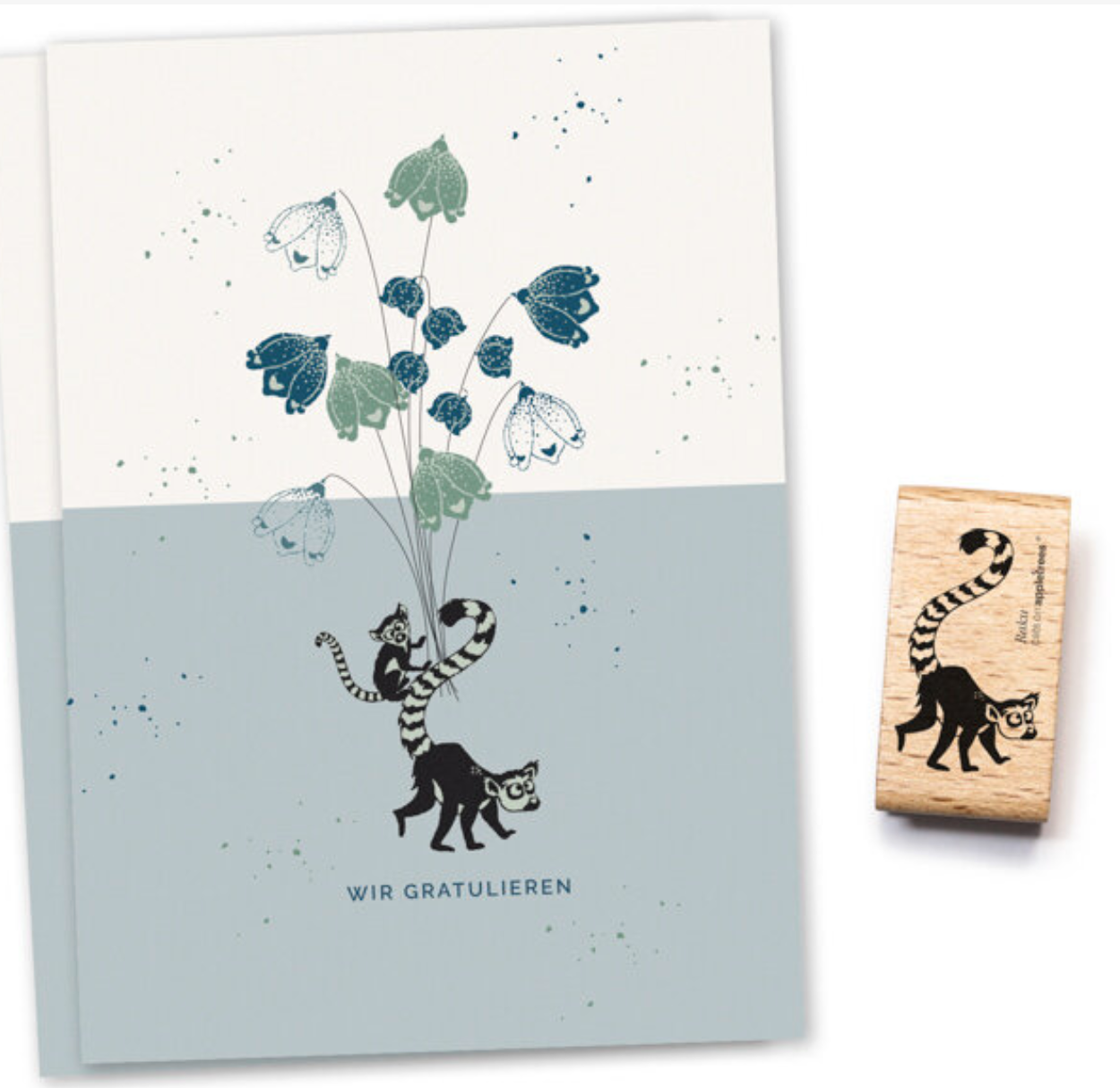 Stempel cats on appletrees: Lemur Raku