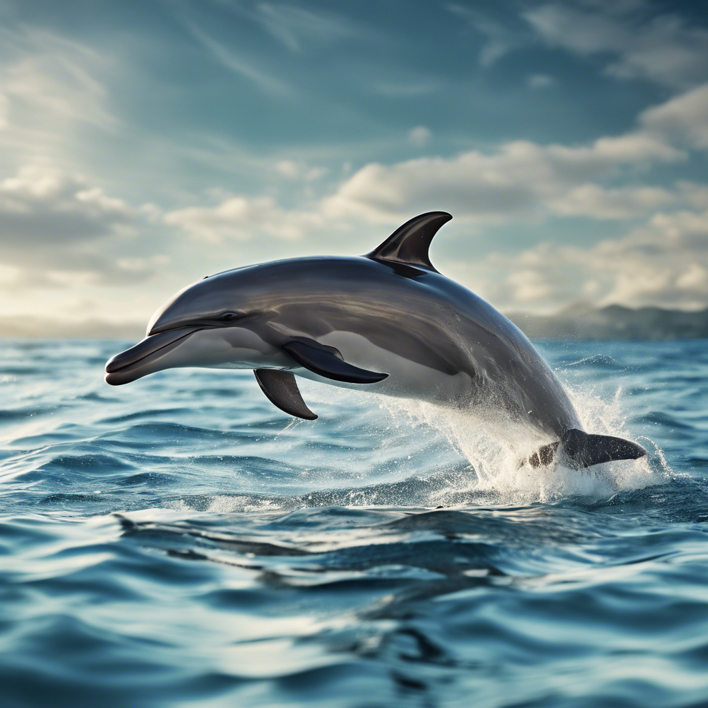 Dolphins swimming