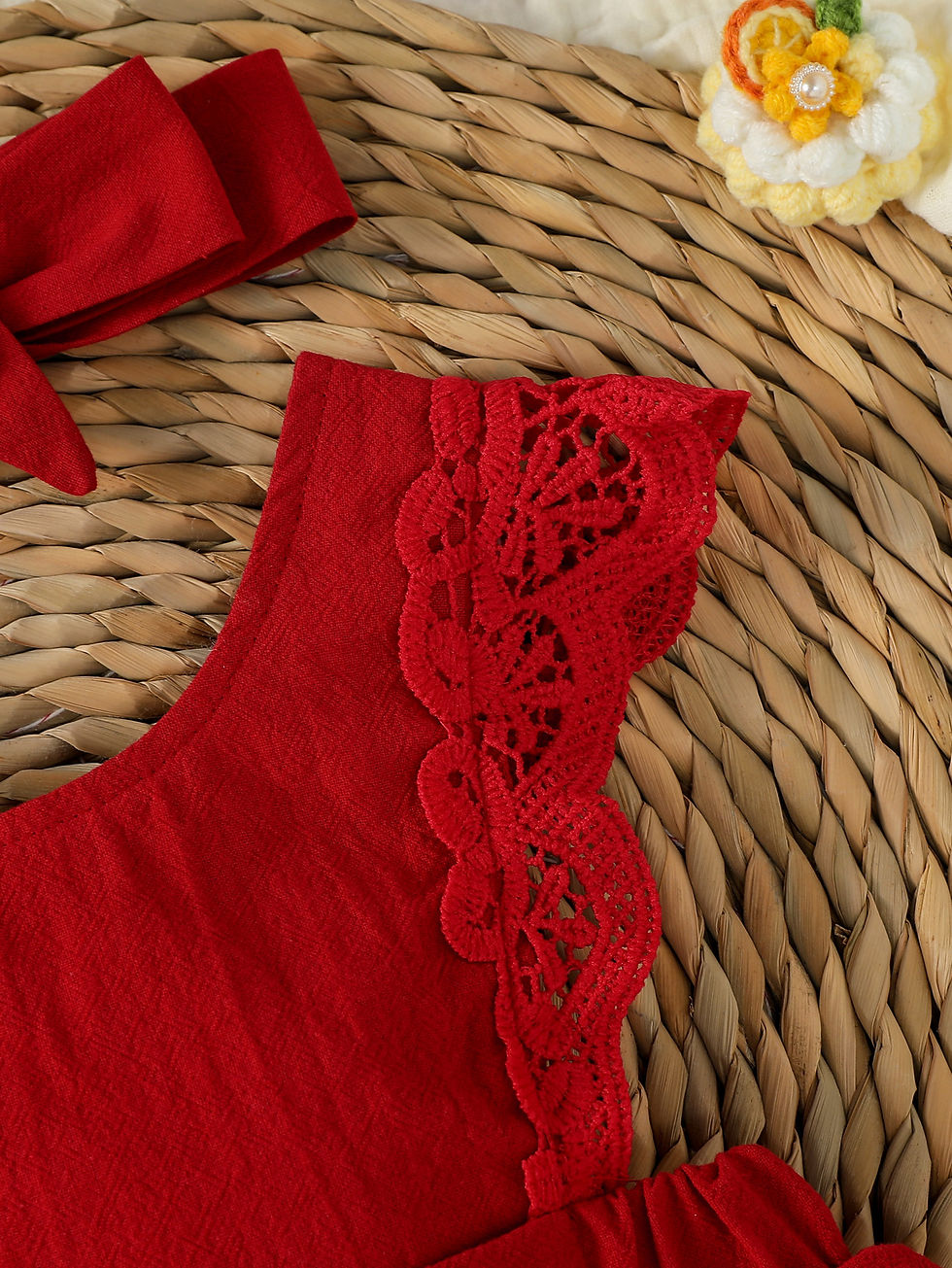 Miniatura: Vestido Encanto de Verão Vermelho