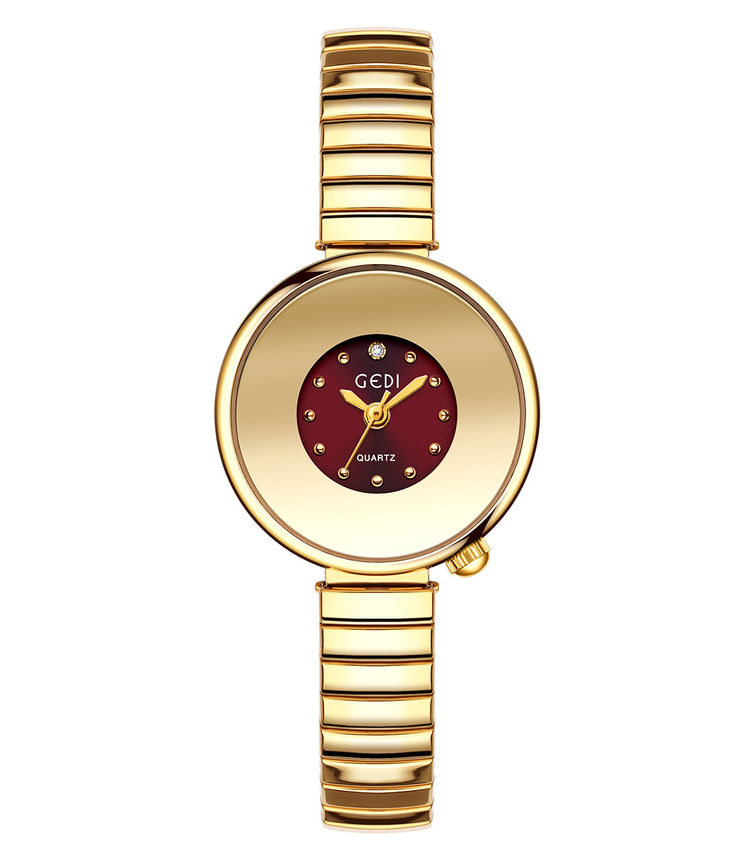 Miniatura: Relógio de Pulso de Quartzo de Luxo Feminino