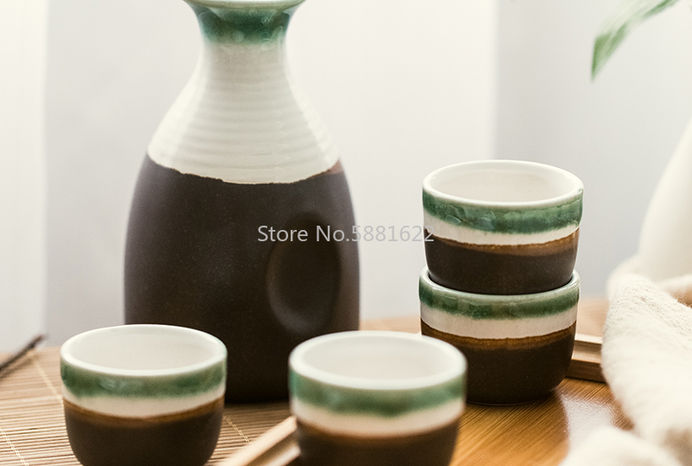 Miniatura: Conjunto Decorativo em Cerâmica Preto & Dourado